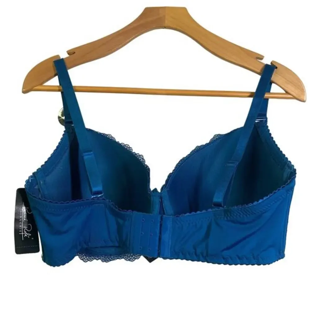 RENE ROFE Bra Lingerie Padded Lace 3 Clasp‎ Closure Adjustable Straps 38D - Picture 3 of 10
